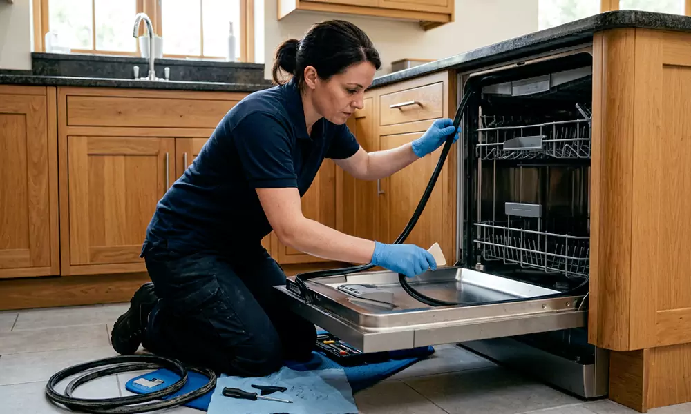 Dishwasher Door Gasket Replacement in Leominster, MA