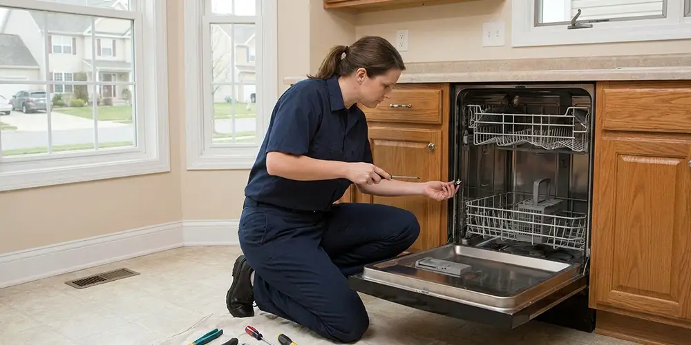 Dishwasher Latch Replacement in Leominster, MA