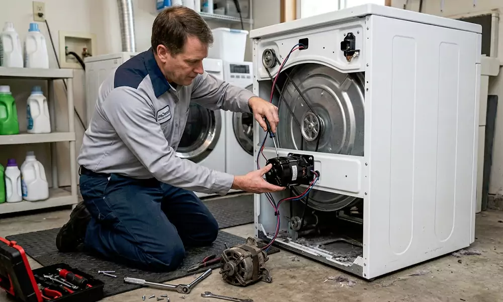 Dryer Motor Replacement in Leominster, MA