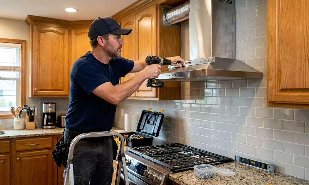 Range Hood Installation in Leominster, MA
