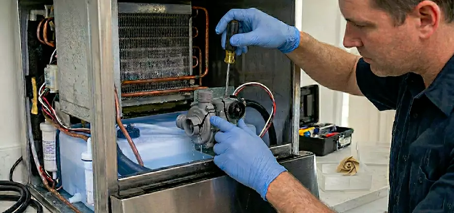 Commercial Ice Maker Water Pump Repair in Leominster