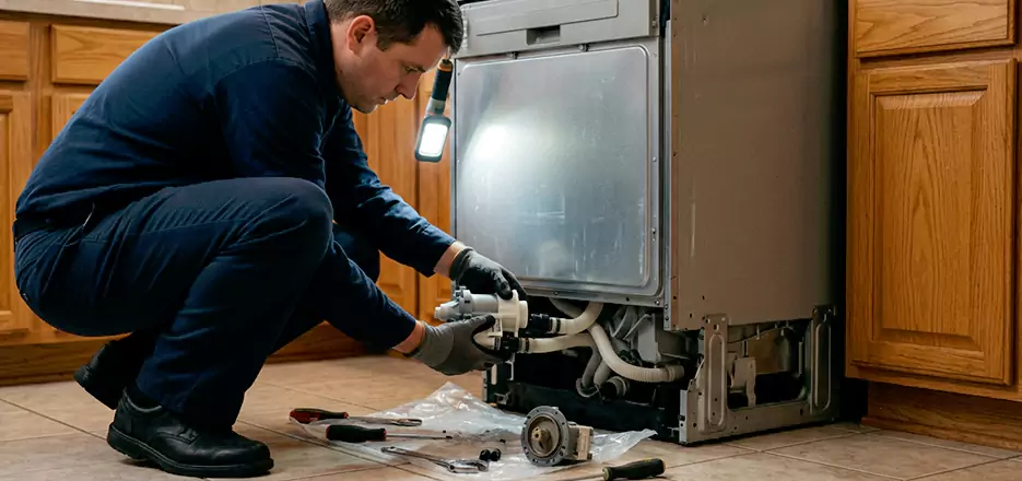 Dishwasher Drain Hose Repair in Leominster