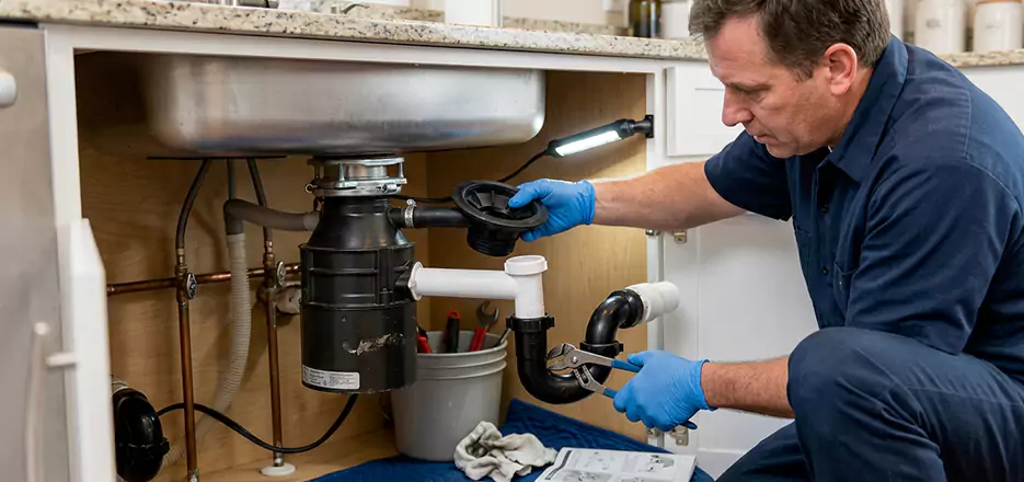 Garbage Disposal Splash Guard and Trap Installation in Leominster