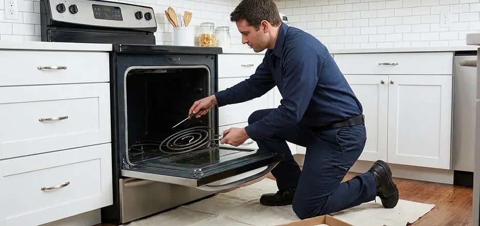 Oven Lower Heating Element Replacement in Leominster